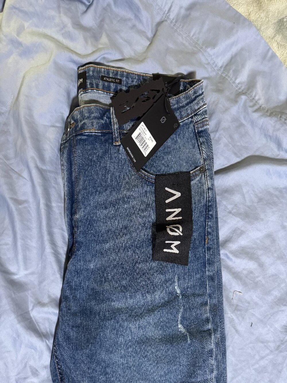 NWT ANOM Bounty Stone Wash Athletic Fit Jeans Men’s Size 40